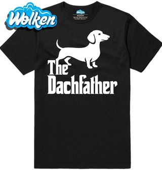 Pánské tričko Jezevčík The Dachfather.jpg