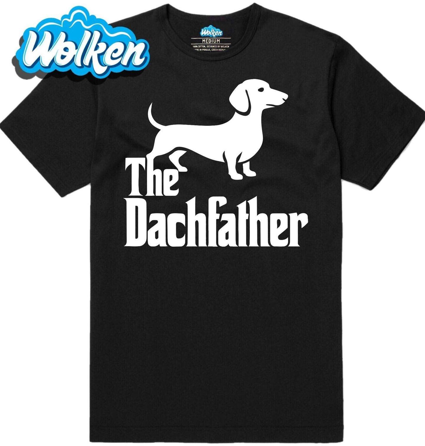 Pánské tričko Jezevčík The Dachfather.jpg