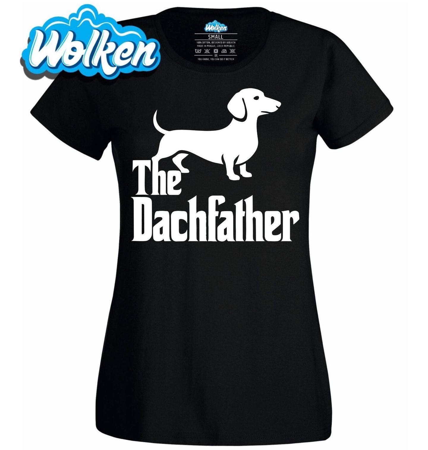 Dámské tričko Jezevčík The Dachfather.jpg
