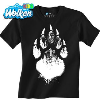 Dětské tričko Medvědí Tlapa s Lesní Krajinou.jpg