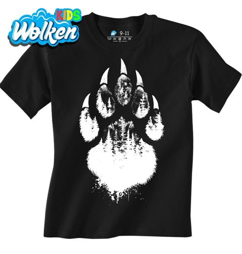 Obrázek produktu Dětské tričko Medvědí Tlapa s Lesní Krajinou