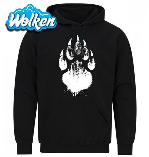 Obrázek produktu Pánská mikina Medvědí Tlapa s Lesní Krajinou