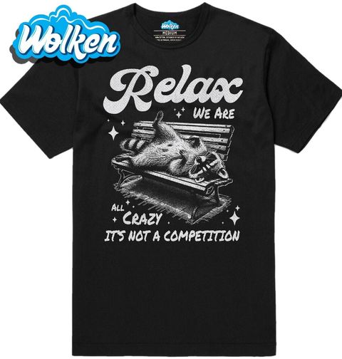 Obrázek produktu Pánské tričko Všichni jsme Šílení Mýval