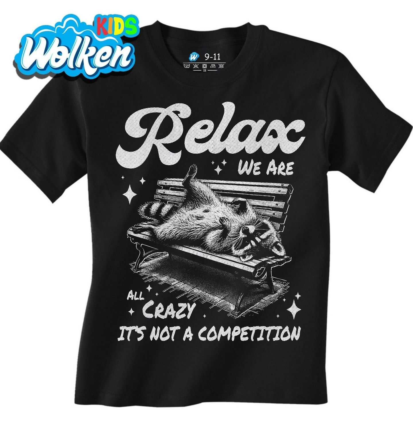 Dětské tričko Všichni jsme Šílení Mýval.jpg