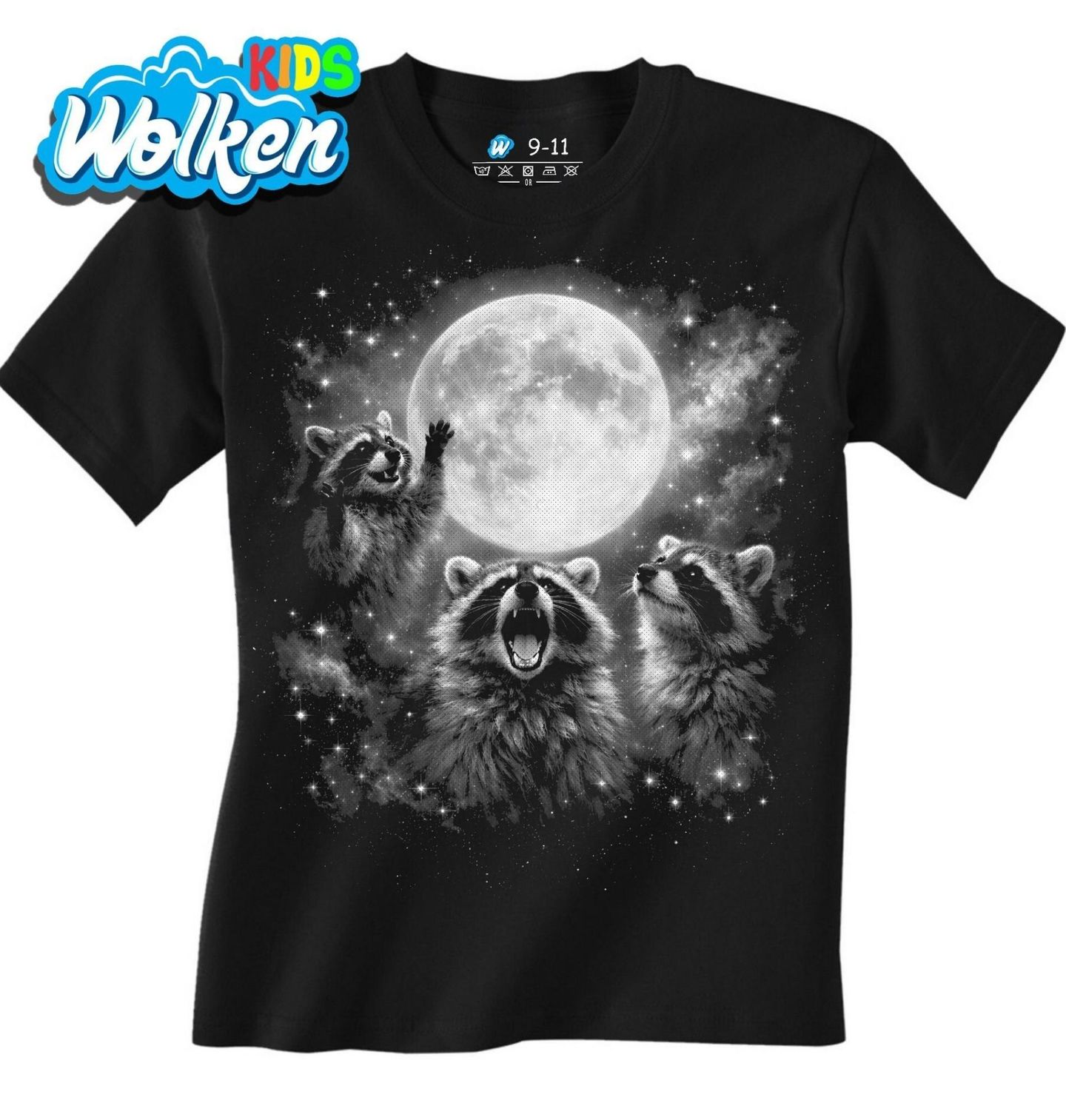 Dětské tričko Mýval při Úplňku.jpg