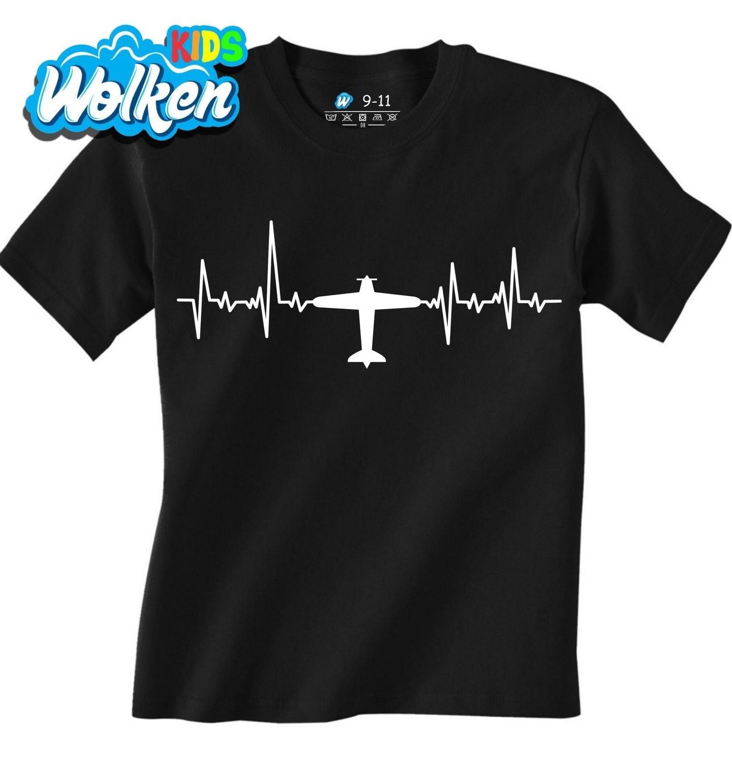 Dětské tričko Kardiogram Letec.jpg