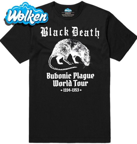 Obrázek produktu Pánské tričko Černá Smrt Světové Turné Bubonic Plague