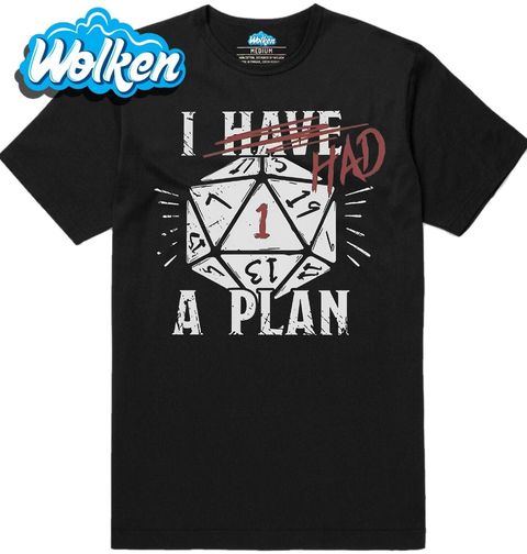 Obrázek produktu Pánské tričko Měl jsem Plán D&D I Had a Plan
