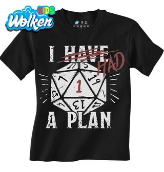 Dětské tričko Měl Jsem Plán D&D I Had a Plan.jpg