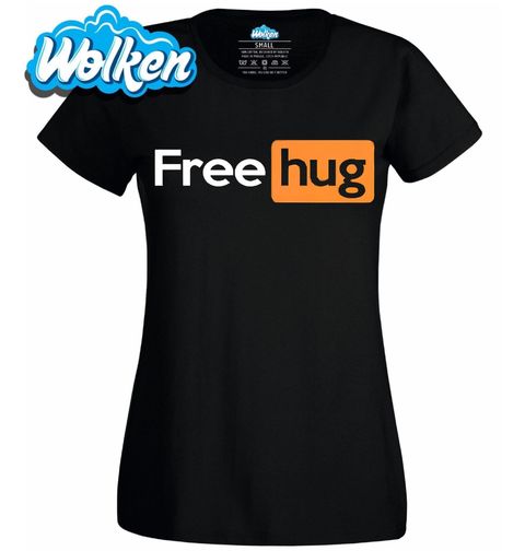 Obrázek produktu Dámské tričko Objetí Zdarma Free Hug Pornhub
