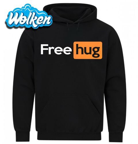 Obrázek produktu Pánská mikina Objetí Zdarma Free Hug Pornhub