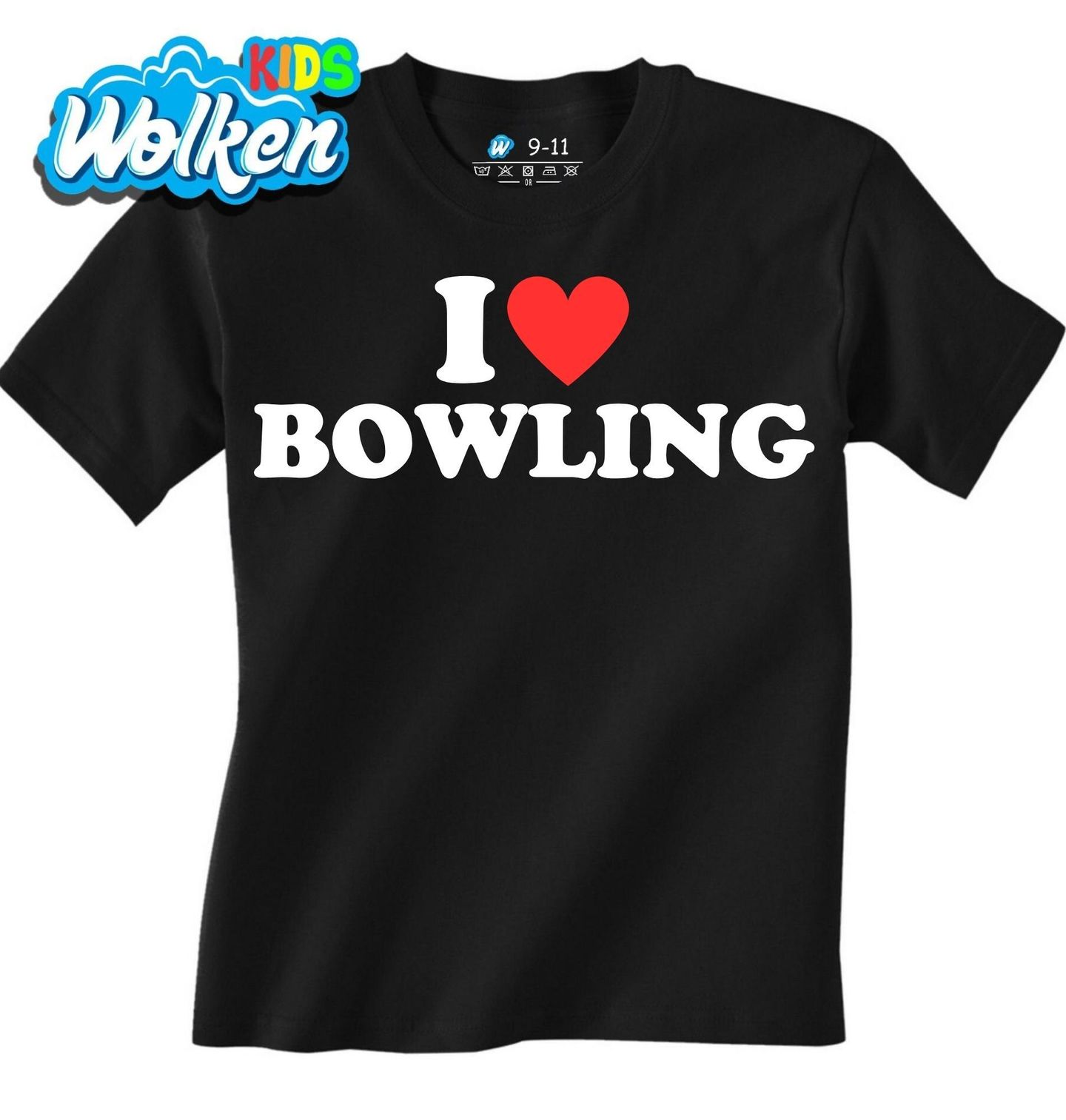 Dětské tričko Miluju Bowling I Love Bowling.jpg