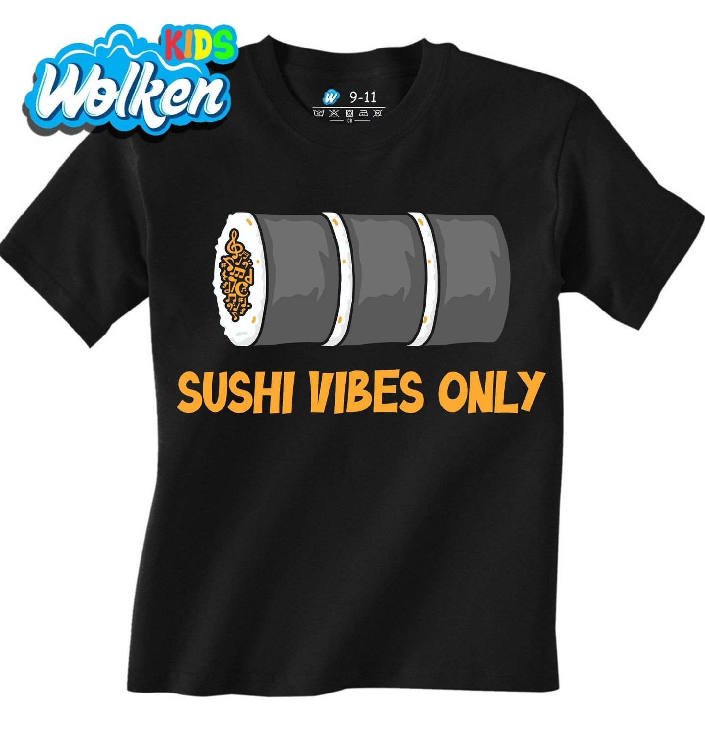 Dětské tričko Rolka Sushi Sushi Vibes Only.jpg