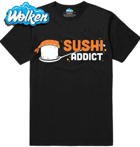 Obrázek produktu Pánské tričko Sushi Addict Závislý na Sushi