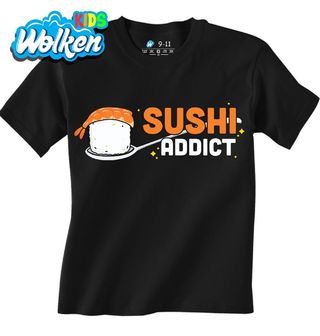 Dětské tričko Sushi Addict Závislý na Sushi.jpg