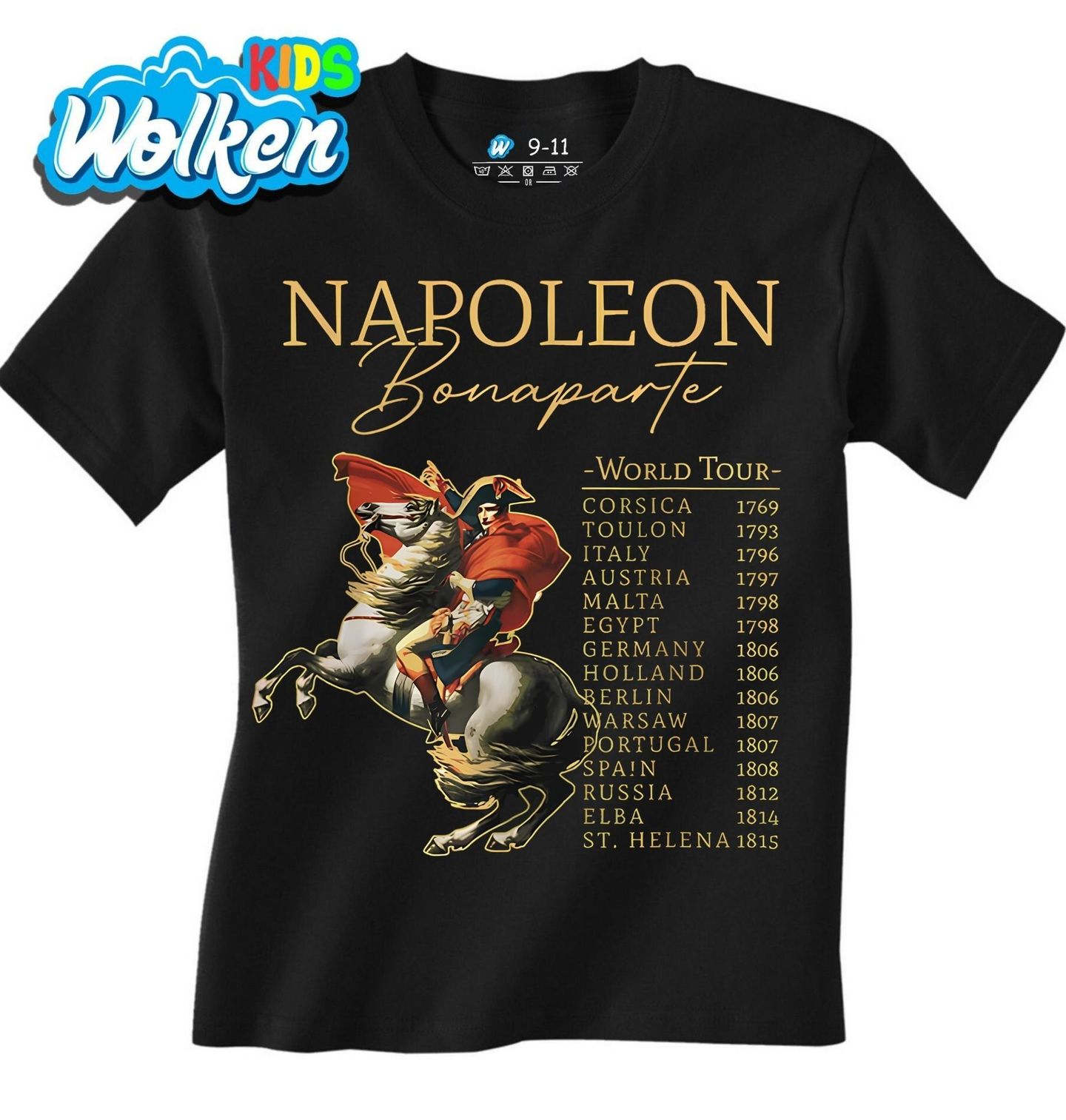 Dětské tričko Napoleon Bonaparte Legendární Tažení.jpg