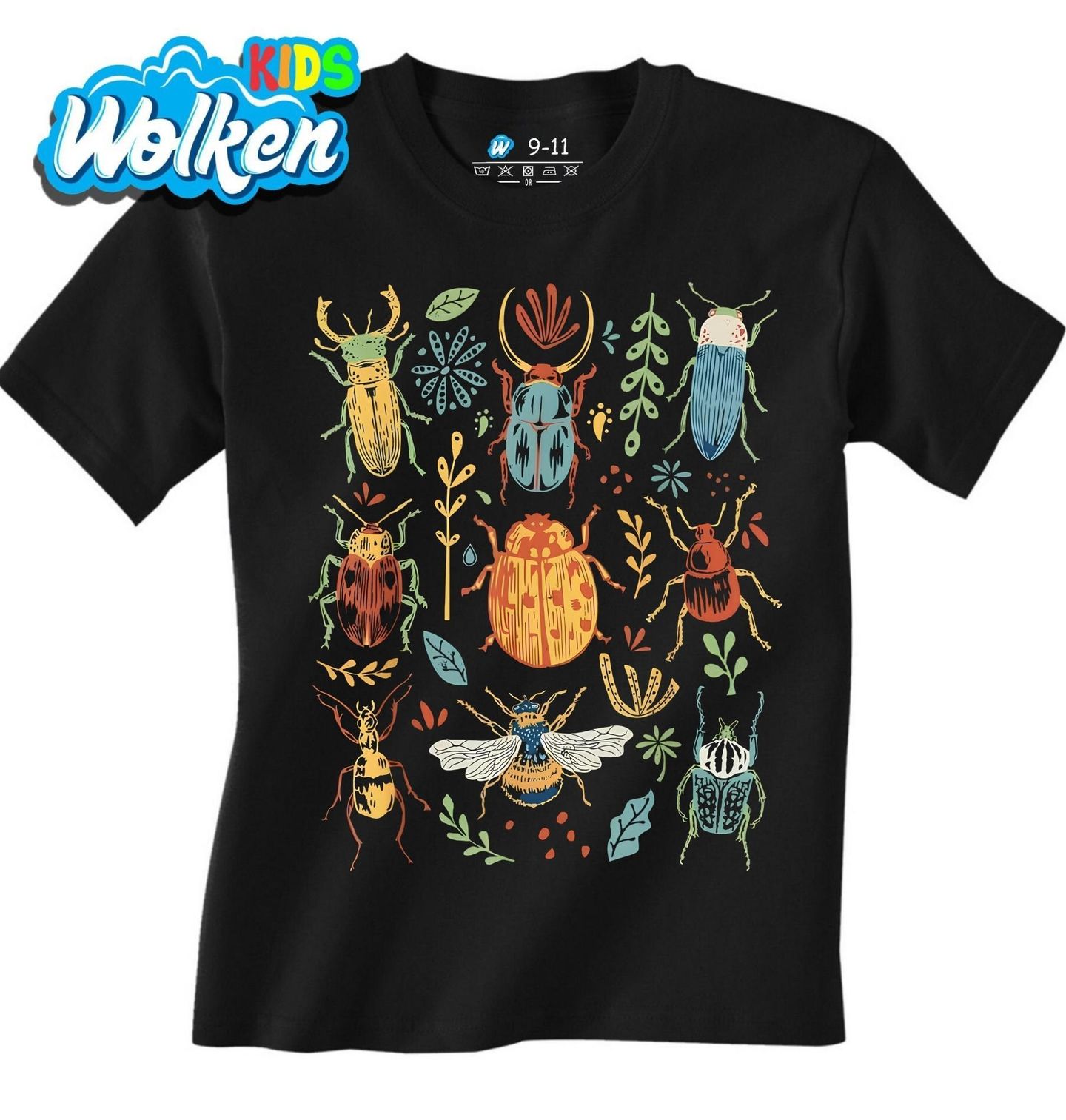 Dětské tričko Barevný svět hmyzu.jpg