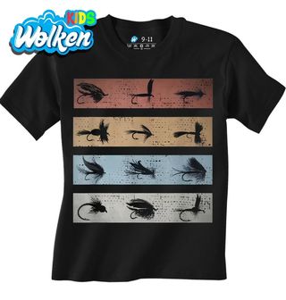 Dětské tričko Muškaření Sbírka Rybářských Mušek.jpg