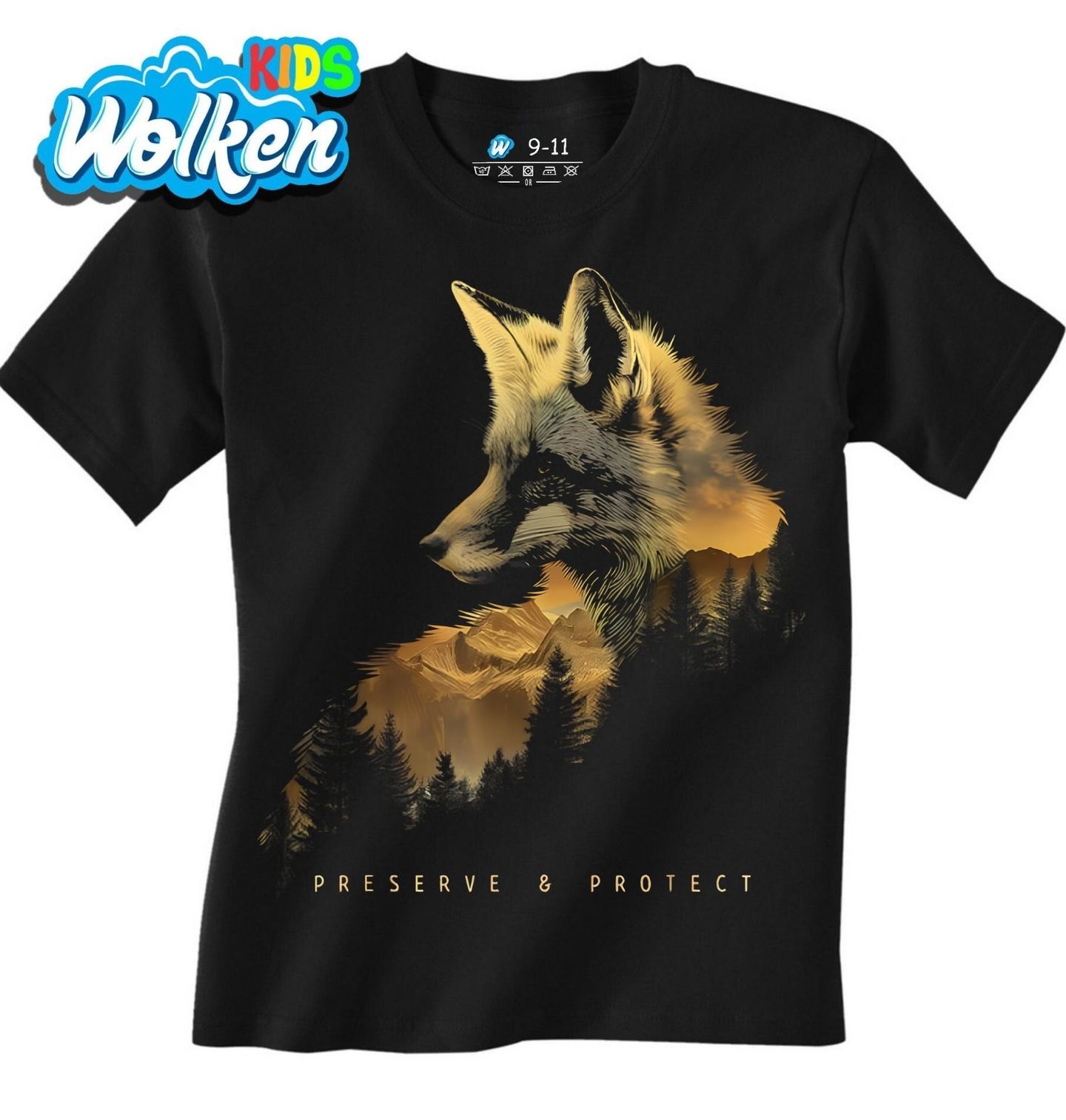 Dětské tričko Liška v Horách.jpg