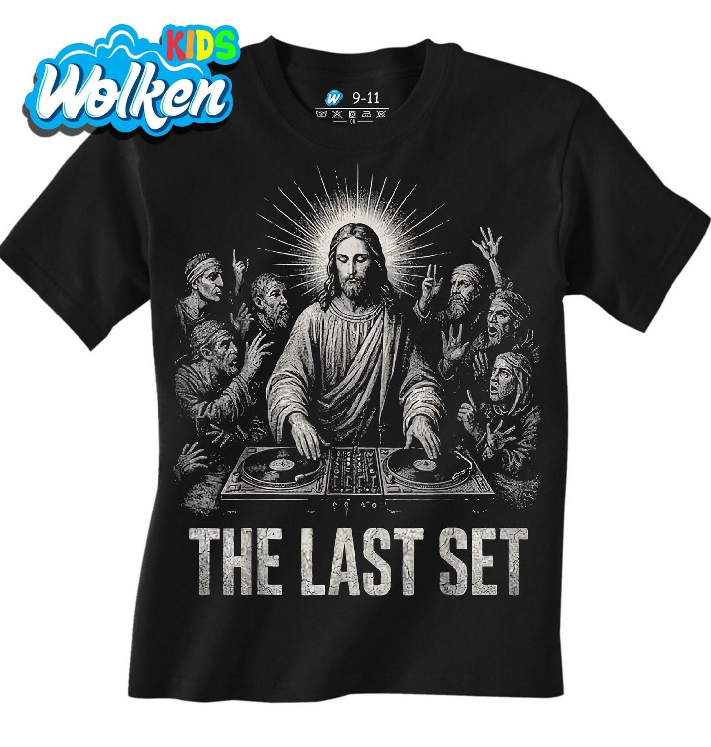 Dětské tričko DJ Ježíš The Last Set.jpg