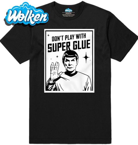 Obrázek produktu Pánské tričko Nehraj si se Sekundovým Lepidlem Star Trek
