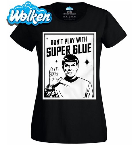 Obrázek produktu Dámské tričko Nehraj si se Sekundovým Lepidlem Star Trek