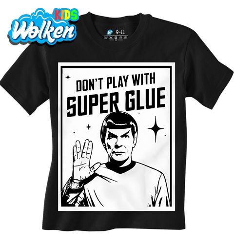 Obrázek produktu Dětské tričko Nehraj si se Sekundovým Lepidlem Star Trek