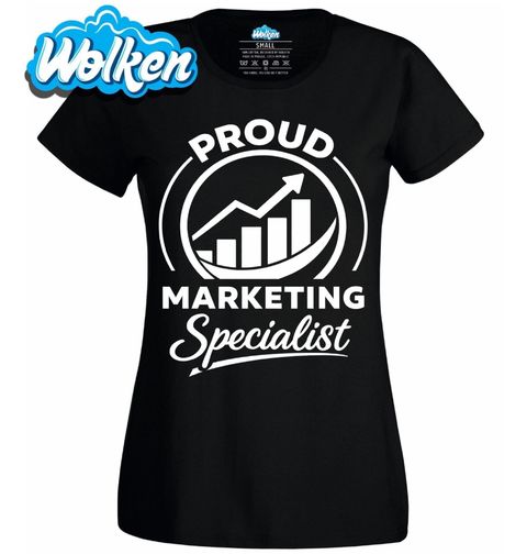 Obrázek produktu Dámské tričko Hrdý Marketér