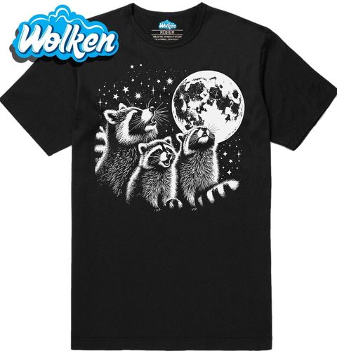 Obrázek produktu Pánské tričko Mývalové a Měsíc