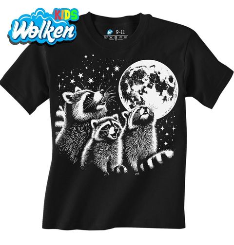 Obrázek produktu Dětské tričko Mývalové a Měsíc