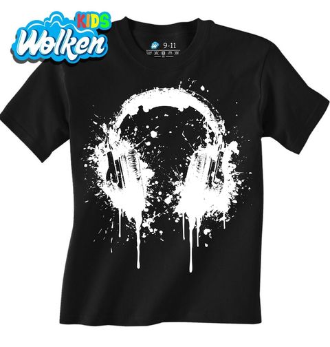 Obrázek produktu Dětské tričko Sluchátka Splash Art