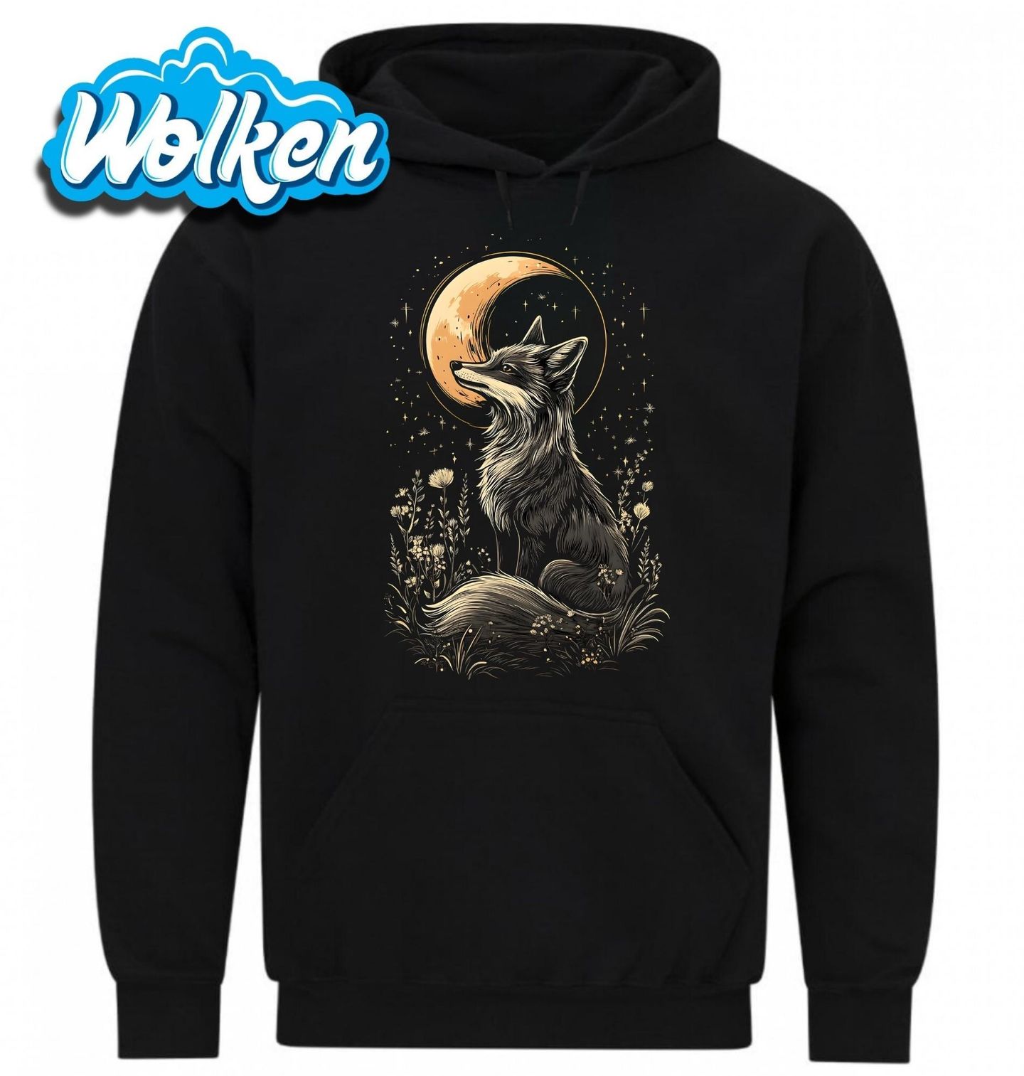 Mikina Kreslená Liška při Měsíci.jpg