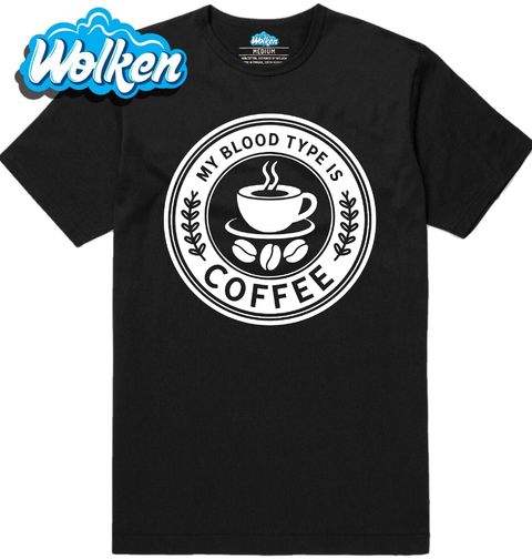Obrázek produktu Pánské tričko Káva v Žilách My Blood Type is Coffee