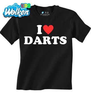 Dětské tričko Miluji šipky I Love Darts.jpg