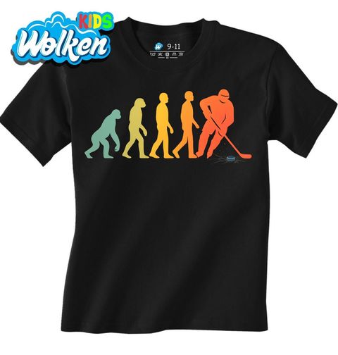 Obrázek produktu Dětské tričko Retro Evoluce Hokeje