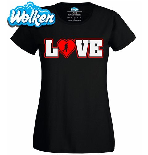 Obrázek produktu Dámské tričko Srdcem Hokejista LOVE