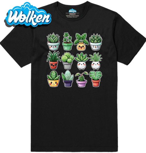 Obrázek produktu Pánské tričko Roztomilé Pokojové Rostliny