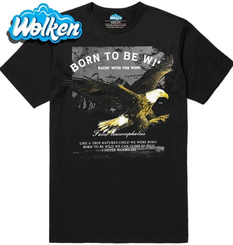 Obrázek produktu Pánské tričko Born To Be Wild Bělohlavý orel