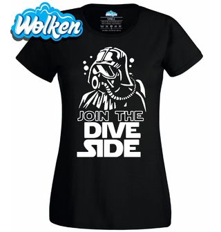 Dámské tričko Temná Strana Potápění Star Wars.jpg