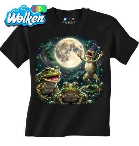 Obrázek produktu Dětské tričko Žáby pod Měsícem