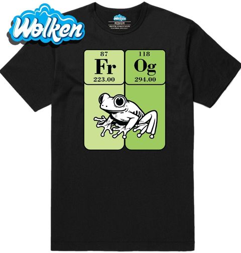 Obrázek produktu Pánské tričko Chemické prvky Žába FrOg