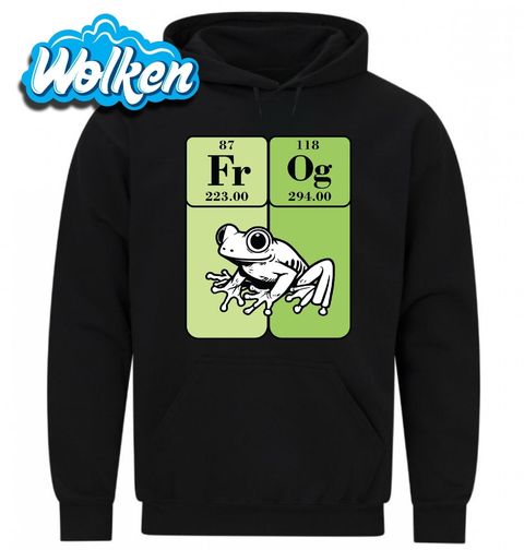 Obrázek produktu Pánská mikina Chemické prvky Žába FrOg