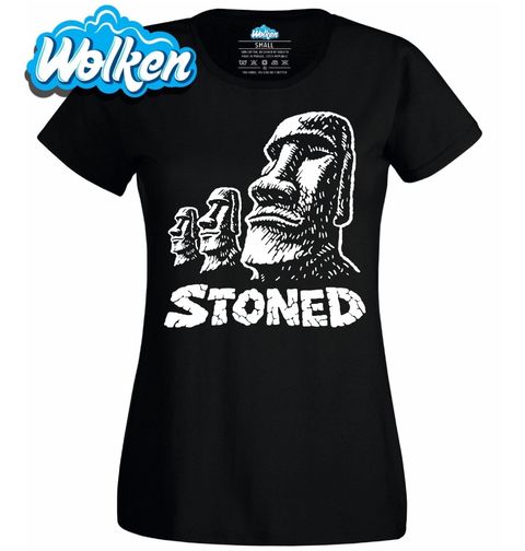 Obrázek produktu Dámské tričko Kamenný Humor Stoned