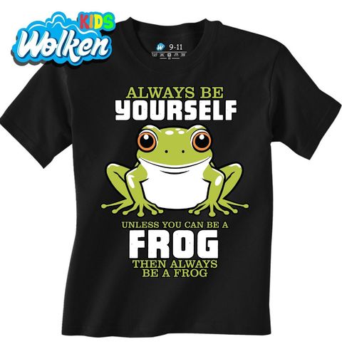 Obrázek produktu Dětské tričko Buď Sám Sebou Žába