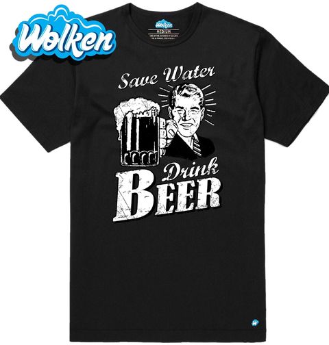 Obrázek produktu Pánské tričko Šetři s vodou, dej si radši pivo!