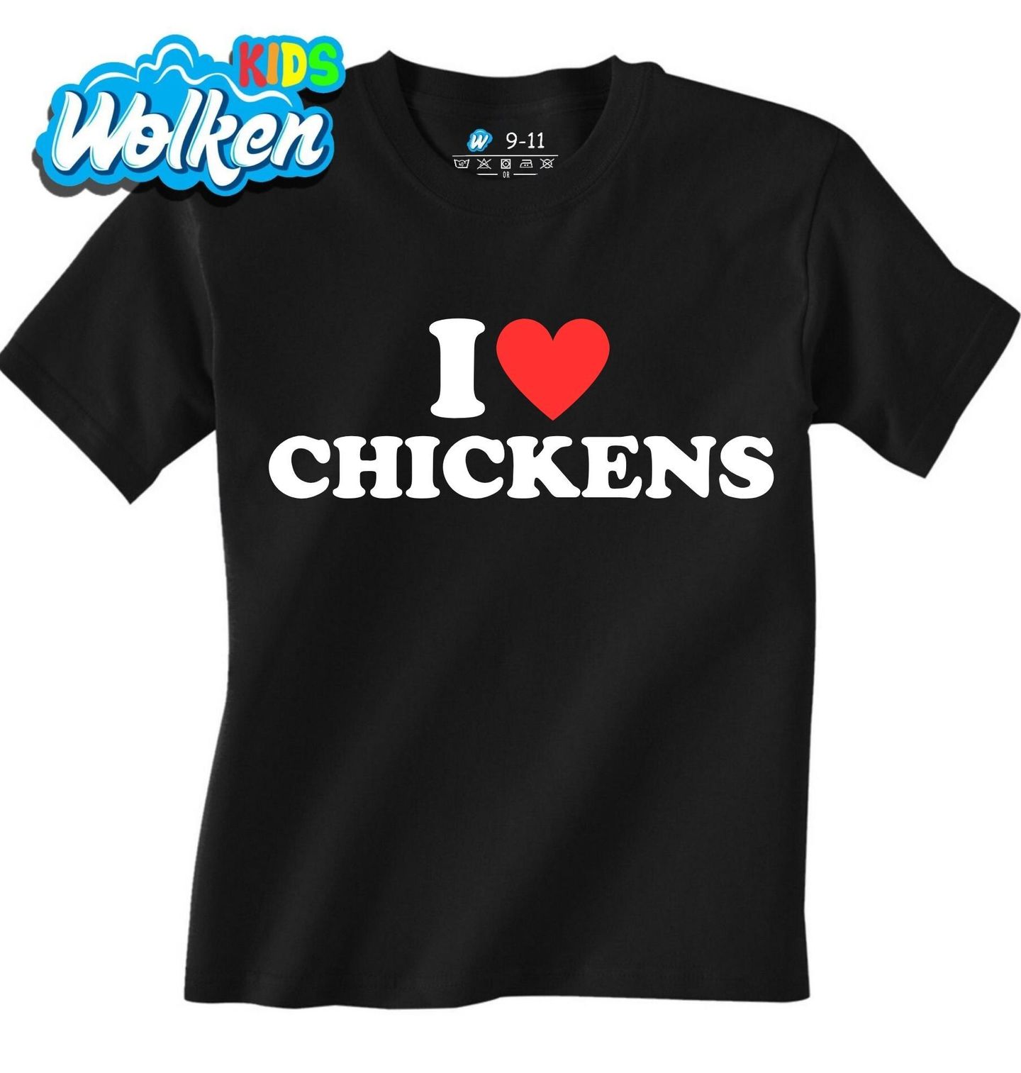 Dětské tričko Miluju Slepice I Love Chickens.jpg