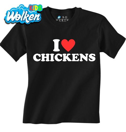 Obrázek produktu Dětské tričko Miluju Slepice I Love Chickens
