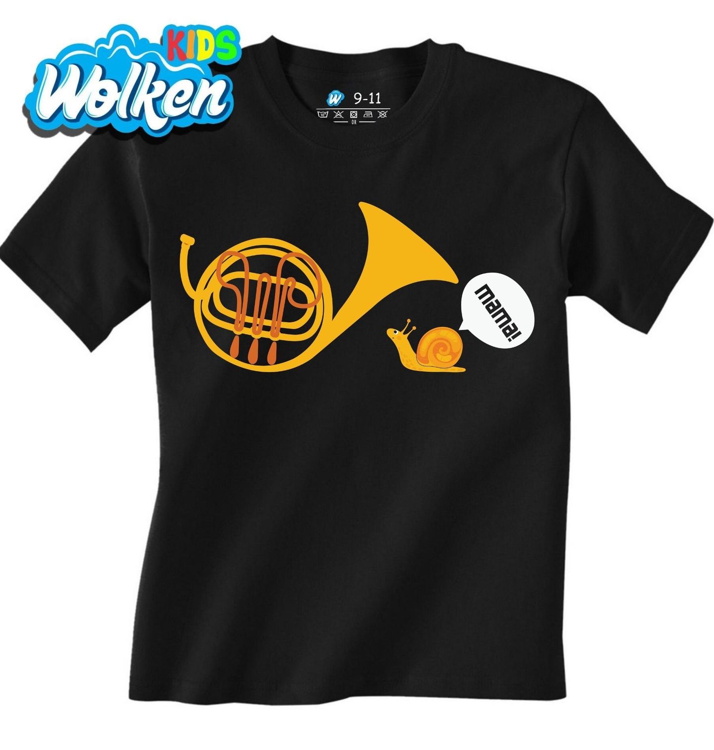 Dětské tričko Lesní Roh a Šnek.jpg