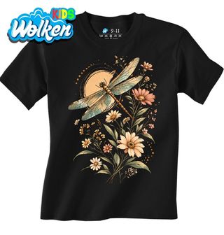 Dětské tričko Vážka s Květinami.jpg