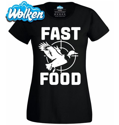 Obrázek produktu Dámské tričko Lovec a jeho Fast Food
